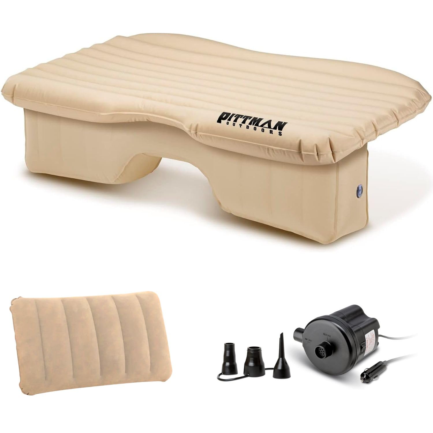 Backseat Bed For Truck - 60'' Backseat Air Mattress For Truck, Vans & Large Suv Bed Mattress - Back Seat Bed For Truck Includes