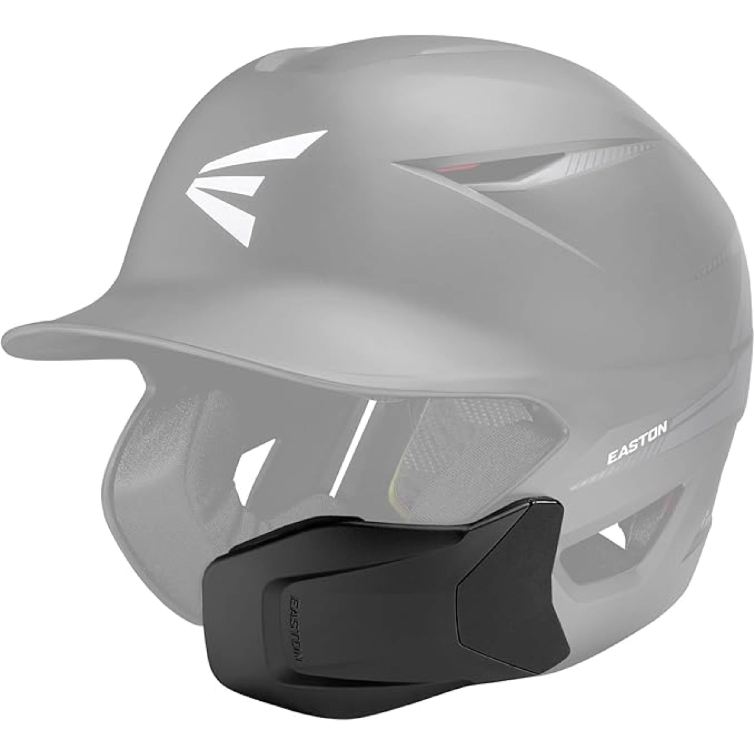 Easton | Multi-Adjust Batting Helmet Jaw Guard | Matte Black