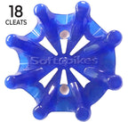 Softspikes Golf Spikes Fast Twist 30 Softspikes Pulsar Golf Cleats, Blue, Clamshell Us