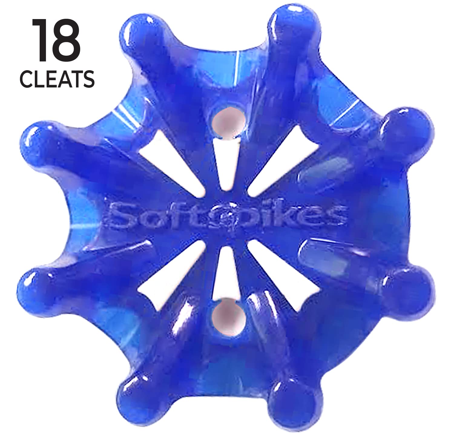 Softspikes Golf Spikes Fast Twist 30 Softspikes Pulsar Golf Cleats, Blue, Clamshell Us