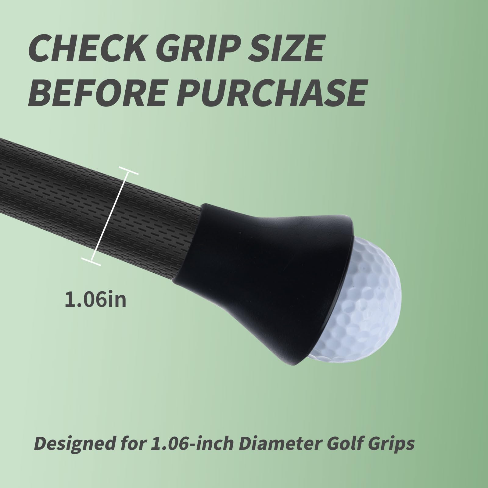Yafiygi Golf Ball Picker Upper For Putter Large Grip,3 Pack Golf Ball Retriever For Putter Golf Ball Grabber Picker Upper With S