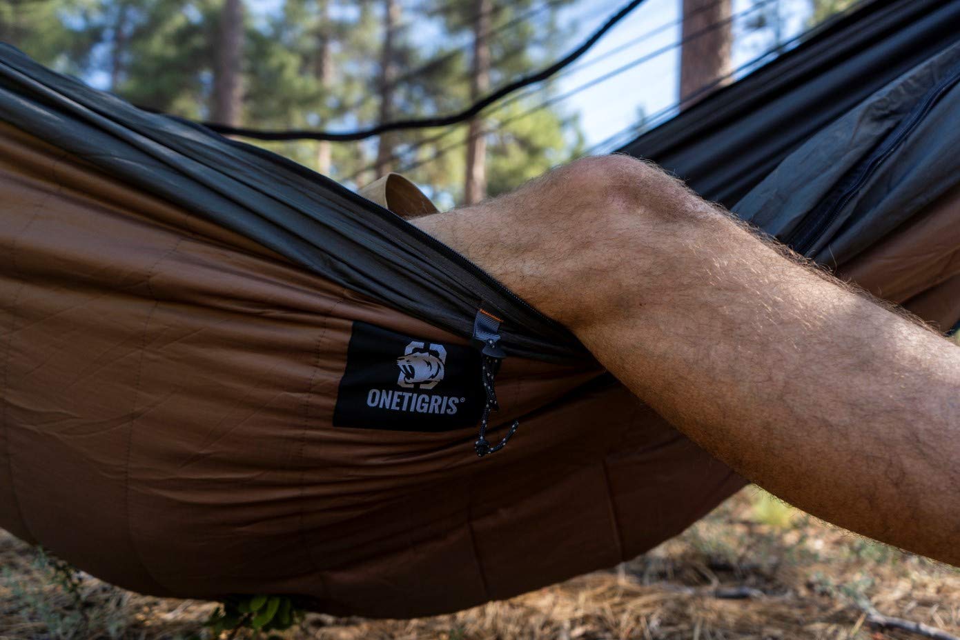 Onetigris Hideout Hammock Underquilt, Full Length Lightweight 4 Season Hammock Gear Underquilt For Hammock Camping Hiking Backpa