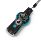 Binboll Emergency Survival Function Whistle, Outdoor Multifunctional Tool Safety Whistle With Lanyard, Ideal For Kayaking, Boati