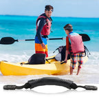 Boncas Replacement Kayak Side Mount Carry Handles With Hardware Soft Grip Handle Durable Webbing Heavy Duty Canoe Handle Kit (4