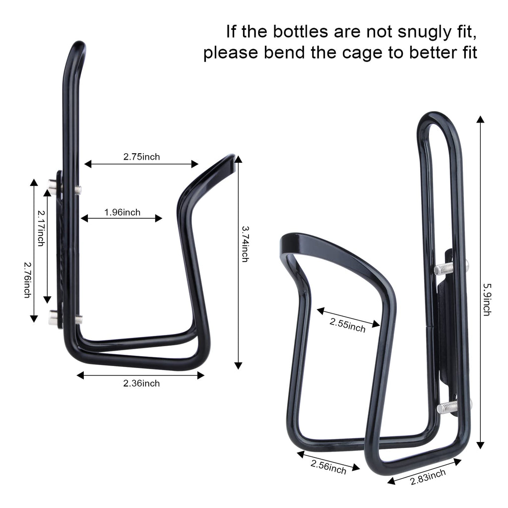 Fivebox Lightweight Aluminum Alloy Bicycle Water Bottle Cage Holder For Outdoor Activities