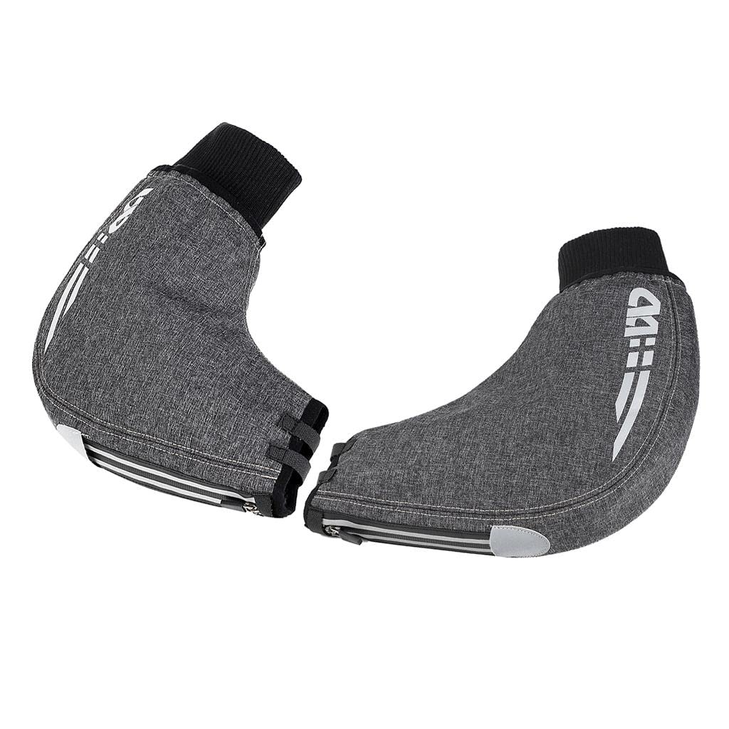 Merishopp Bike Handlebar Mitts Cyclist Pogies Mittens Thermal Hands Warmer Cover Gray| Sports Equipment | Outdoor Sports Gear |