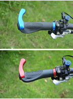 Wiroj Bluesunshine The Comfiest Ergonomic Bicycle Handlebar Rubber Grips With Anti-Slip Contoured Design And Aluminum Alloy Inne