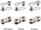 Qkurt Bike Chain Splitter + 3 Pairs Bicycle Missing Link, Universal Bike Chain Cutter Breaker Tool With Chain Hook For 7 8 9 10