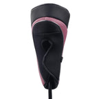Andux Golf 460Cc Driver Fairway Wood Club Head Covers Hook & Loop Set Of 3 Pink