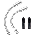 Bike V Brake Noodle Cable Guide Pipe, Bicycle Brake Pipe with Rubber Boots for Mountain Bikes Bicycles