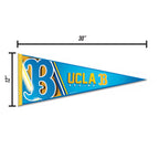 Rico Industries Ncaa Ucla Bruins Primary 12'' X 30'' Felt Wall D  Cor Pennant - Great For Home/Bed Room/Man Cave D  Cor