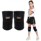 Hueglo Dance Knee Pads For Kids,Soft Breathable Knee Pads For Kids Junior Youth Knees Protective,Knee Support For Dancing Runnin