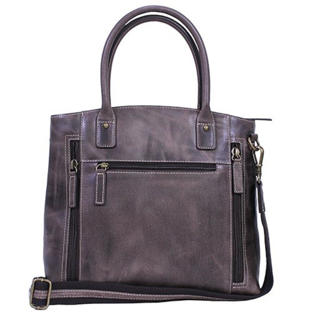 GTM/CZY-51 Buffalo Leather Town Tote Concealment Purse