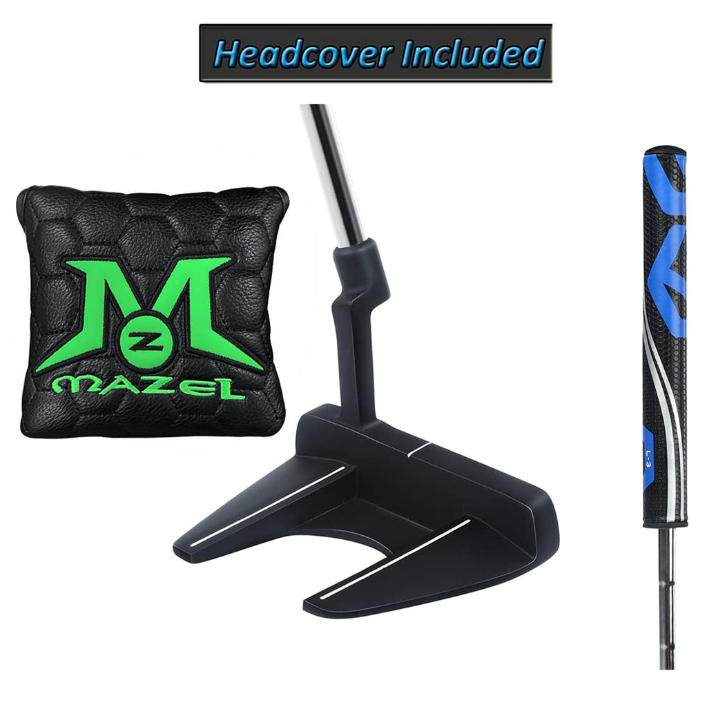 Mazel Tour Gs Men'S Golf Putter,Right Handed (Gs3-Black Head With Blue Grip)