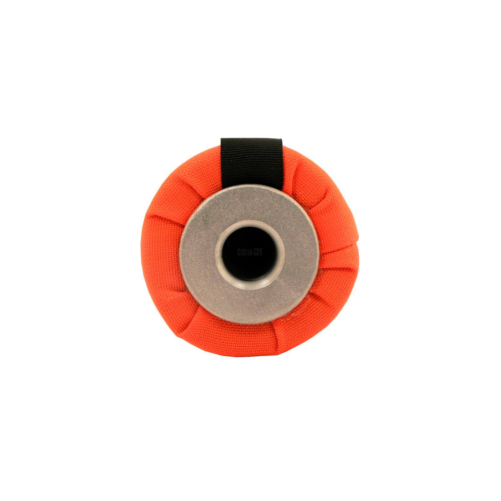 D.T. Systems Super-Pro Dog Training Launcher Dummy, Blaze Orange With Black Streamer