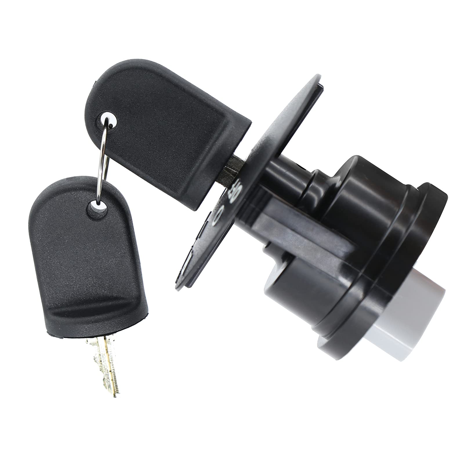 Diyolfall Ignition Key Switch & Keys For Ezgo Rxv Electric 48V Golf Cart 2008-Up Replaces #605637?609682?611283