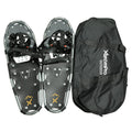 Snowshoes,Lightweight Aluminum Frame,13-Point Heavy Duty Crampons,UV Shoe Decking, and Ratchet System for Secure Fit Complete wi
