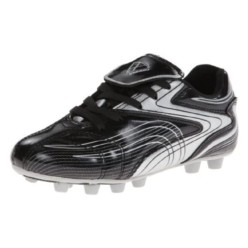 Vizari Striker Firm Ground Soccer Shoes – Black/Silver