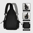 Pickleball Sling Bag - Black