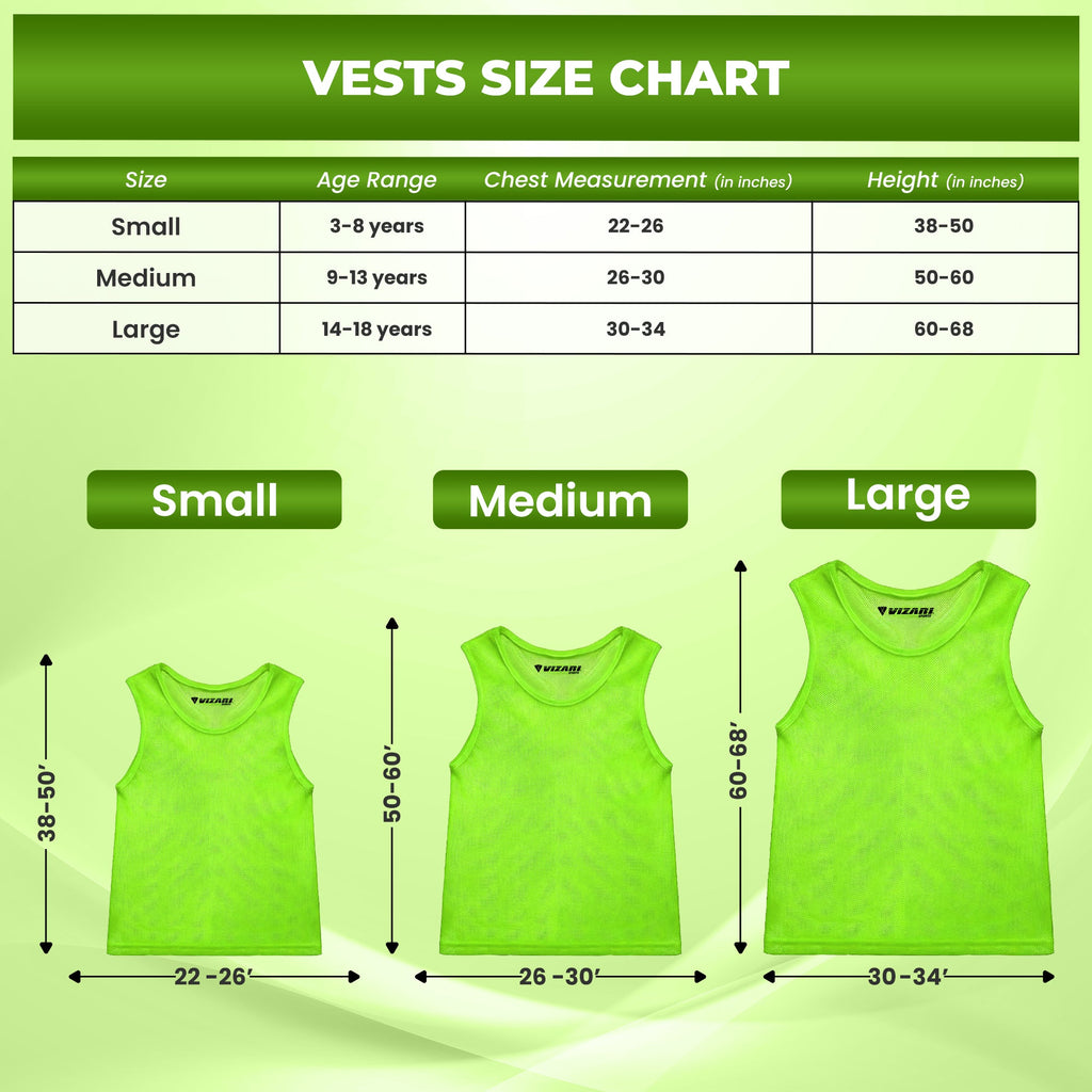 Scrimmage Vest-Green - Vizari Sports