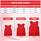 Scrimmage Vest-Red - Vizari Sports