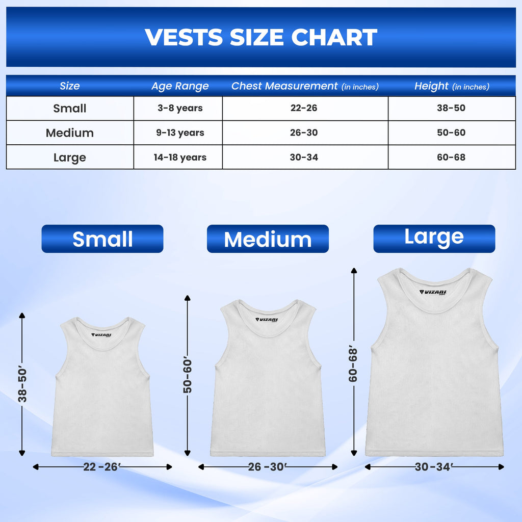 Scrimmage Vest-White - Vizari Sports