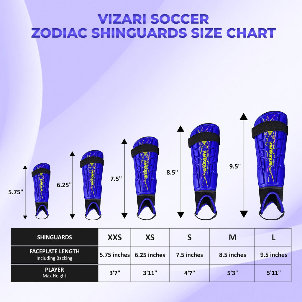 Zodiac Complete Bundle Blue (Set of Shoe,Shinguard and Ball) - Vizari Sports