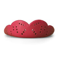 Sisu Max Mouthguard, Intense Red - 2.4Mm Thin - Custom-Molded Fit - Slim Design - Remoldable Up To 20 Times - For Impact Sports 