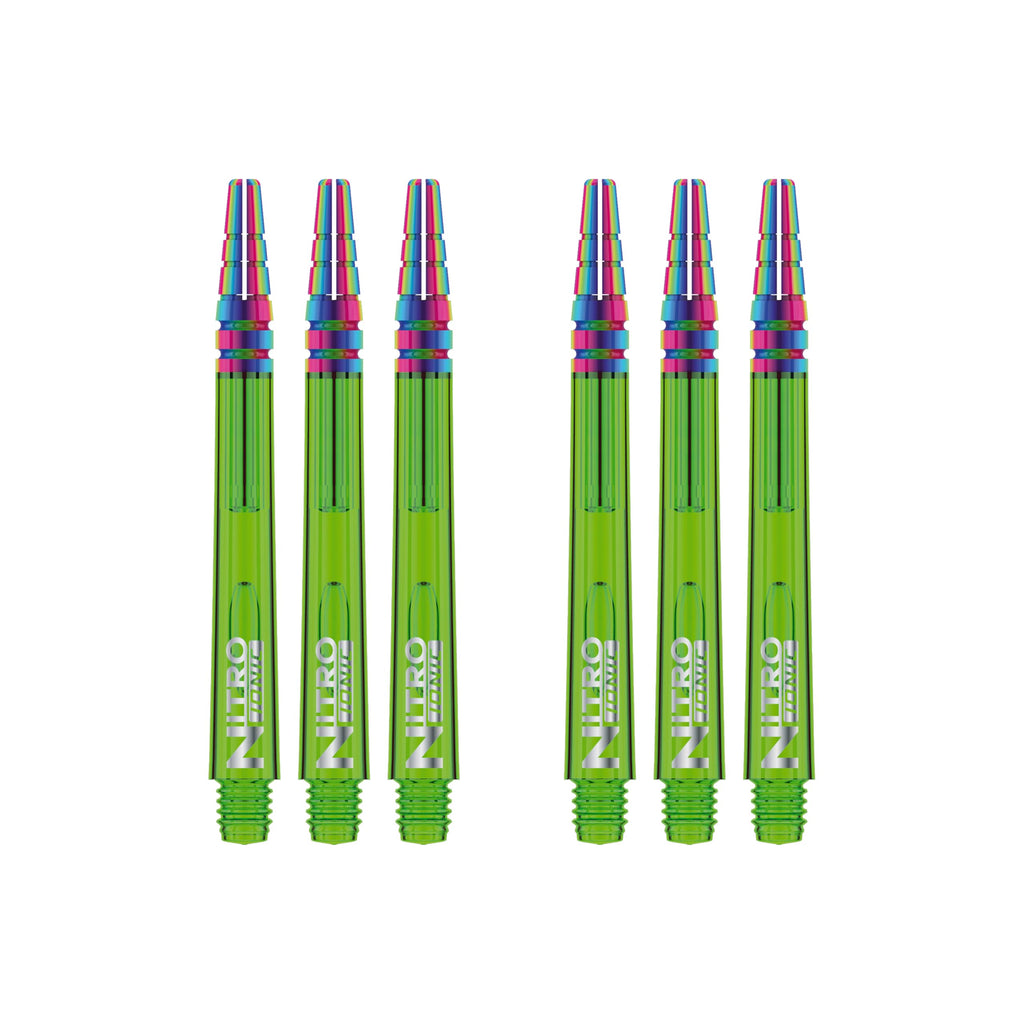 Red Dragon Nitrotech Ionic Medium Stems - Green - 2 Sets Per Pack (6 Stems In Total)