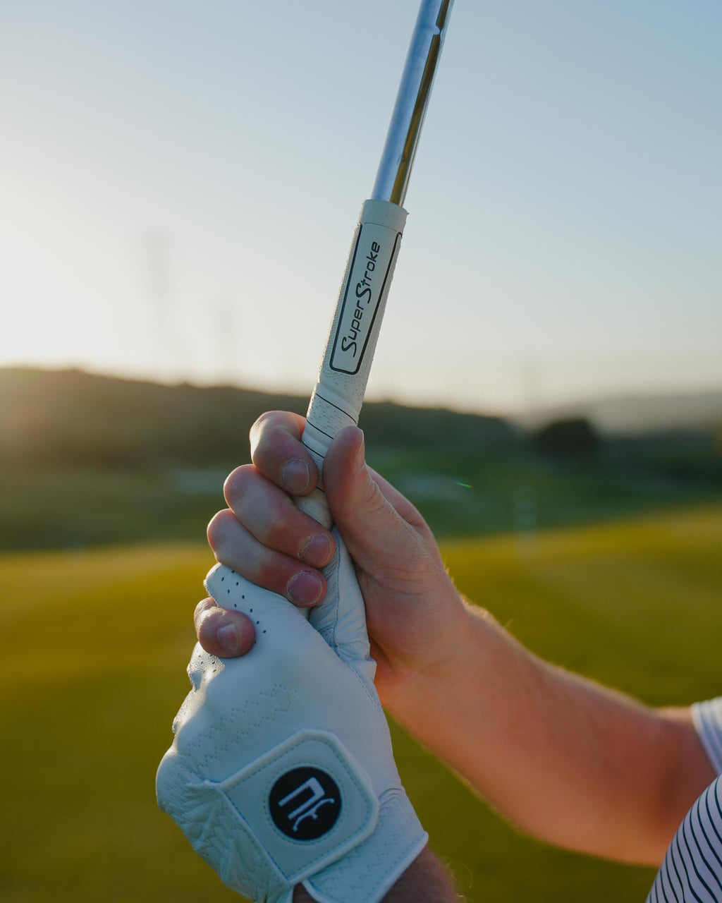 SuperStroke REVL Comfort Midsize Golf Club Grips, .60 Round, Maximum Enhanced Feel and Consistent Performance, White