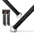 Alien Pros Bat Grip Tape For Baseball (2 Grips) - 1.1 Mm Precut And Pro Feel Bat Tape - Replacement For Old Baseball Bat Grip -