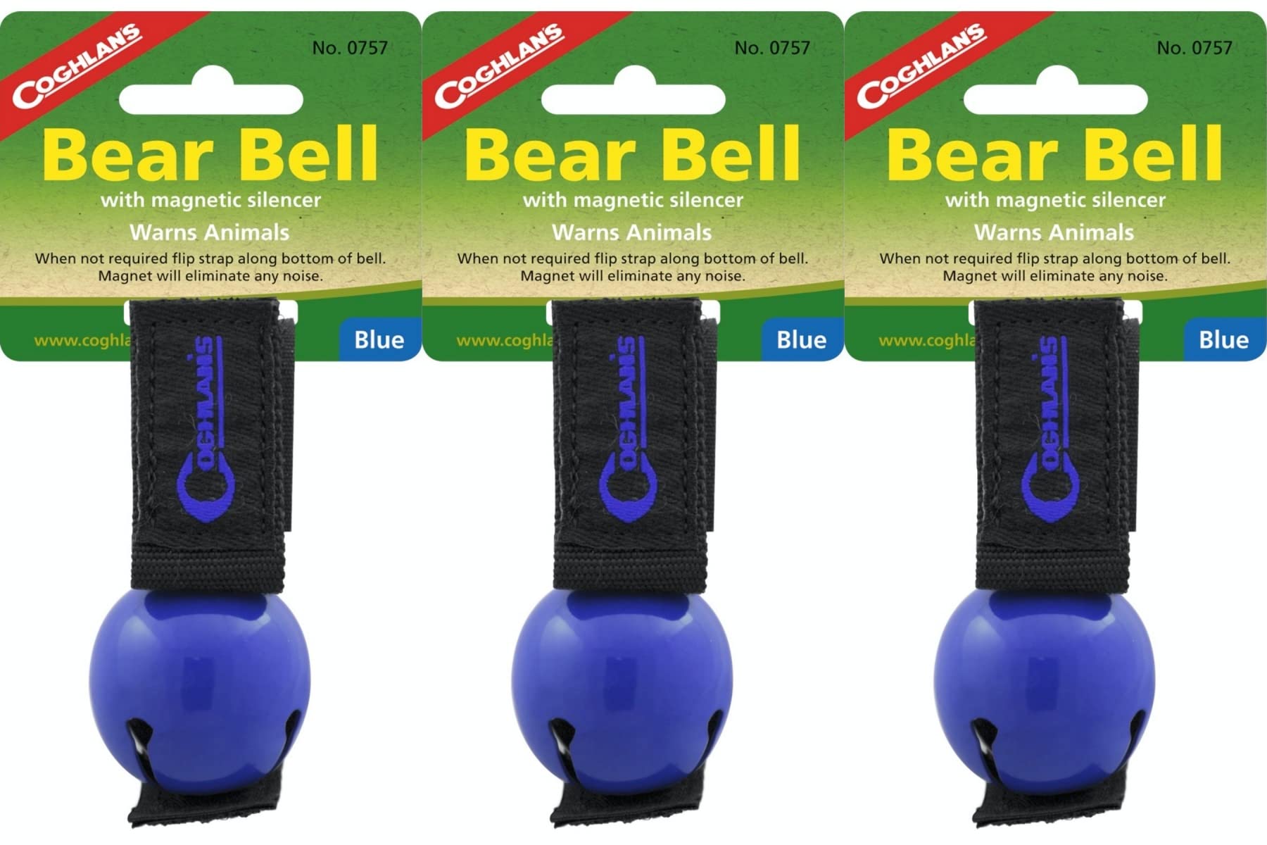 Blue Magnetic Bear Bell