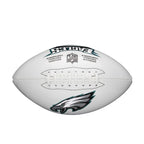 Wilson Nfl Live Signature Autograph Football - Official Size, Philadelphia Eagles