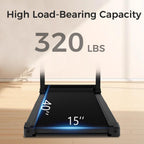 Portable Treadmills For Home, Compact Treadmill With Handles, 3.0Hp Walking Pad Treadmill With Removable Desk Workstation, Runni