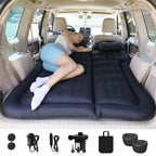 Iswees Car Air Mattress,Camping Air Mattresses,Car Bed,Suv Air Mattress With Electric Pump,Two Piers And 2 Pillows,Car Inflatabl