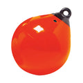 Taylor Made Tuff End Buoy, Orange (21'') - Flexible, Strong, Marine-Grade Vinyl Buoy For 25-40 Foot Boats - Easy-To-Use, Trivalv