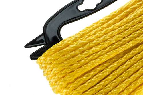 Attwood 11720-2 Hollow Braided Polypropylene Utility Line, 1/4-Inch Thickness, 50 Feet Length, Yellow