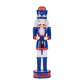 FOCO NFL Buffalo Bills Team Logo 14 Holiday NutcrackerTeam Logo 14 Holiday Nutcracker, Version 2, One Size