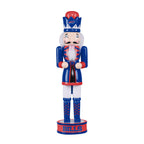 FOCO NFL Buffalo Bills Team Logo 14 Holiday NutcrackerTeam Logo 14 Holiday Nutcracker, Version 2, One Size