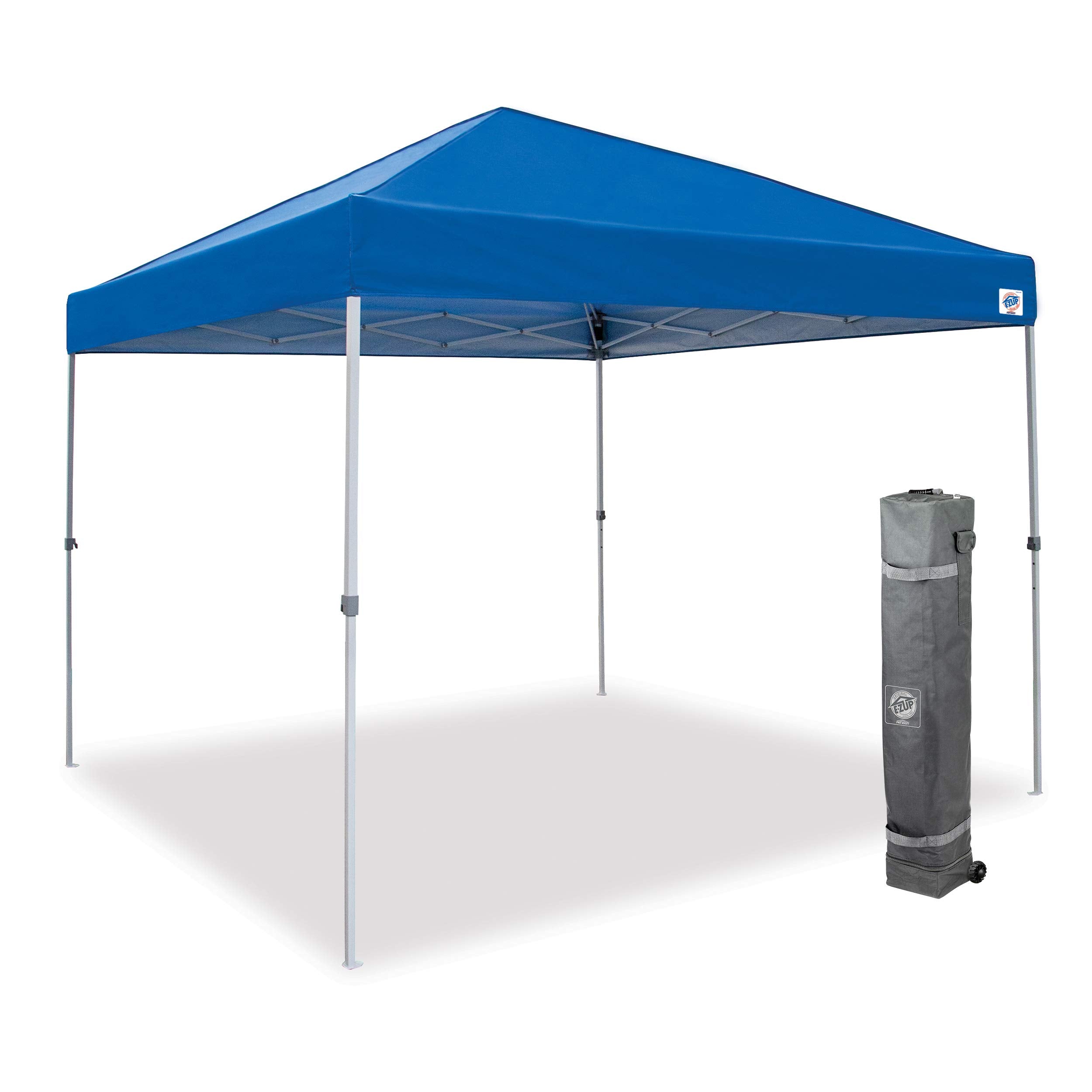 E-Z UP Patriot ONE-UP Technology Shelter, 10 x 10, Royal Blue (PTSRB10)