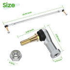 10L0L Golf Cart Tie Rod Assembly For 2001-Up Ezgo Txt, Shuttle, Workhorse & St Series Pds Gas & Electric, Oem# 70876-G02 70876G0