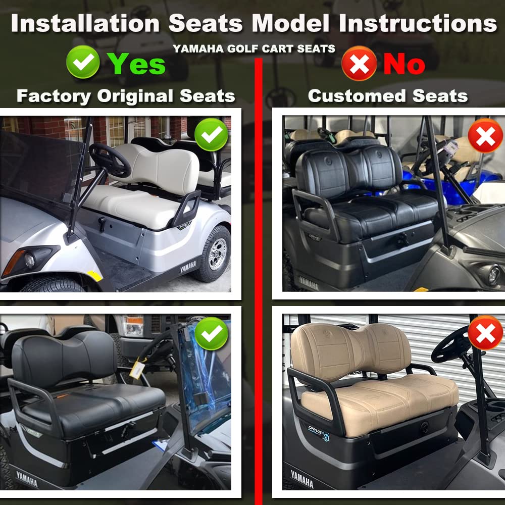 Golf Cart Seat Covers For Club Car Precedent,Ds And Yama Golf Carts Oem Ordinary Front Seats,Breathable Washable Polyester Mesh