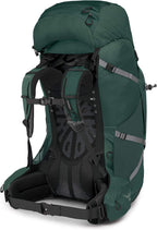 Osprey Aether Plus 100L Mens Backpacking Backpack, Axo Green, L/XL