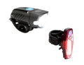 NiteRider Swift 500 Front Bike Light Sabre 110 Rear Bike Light Combo Pack- USB Rechargeable Bicycle Headlight LED Front Light Ea
