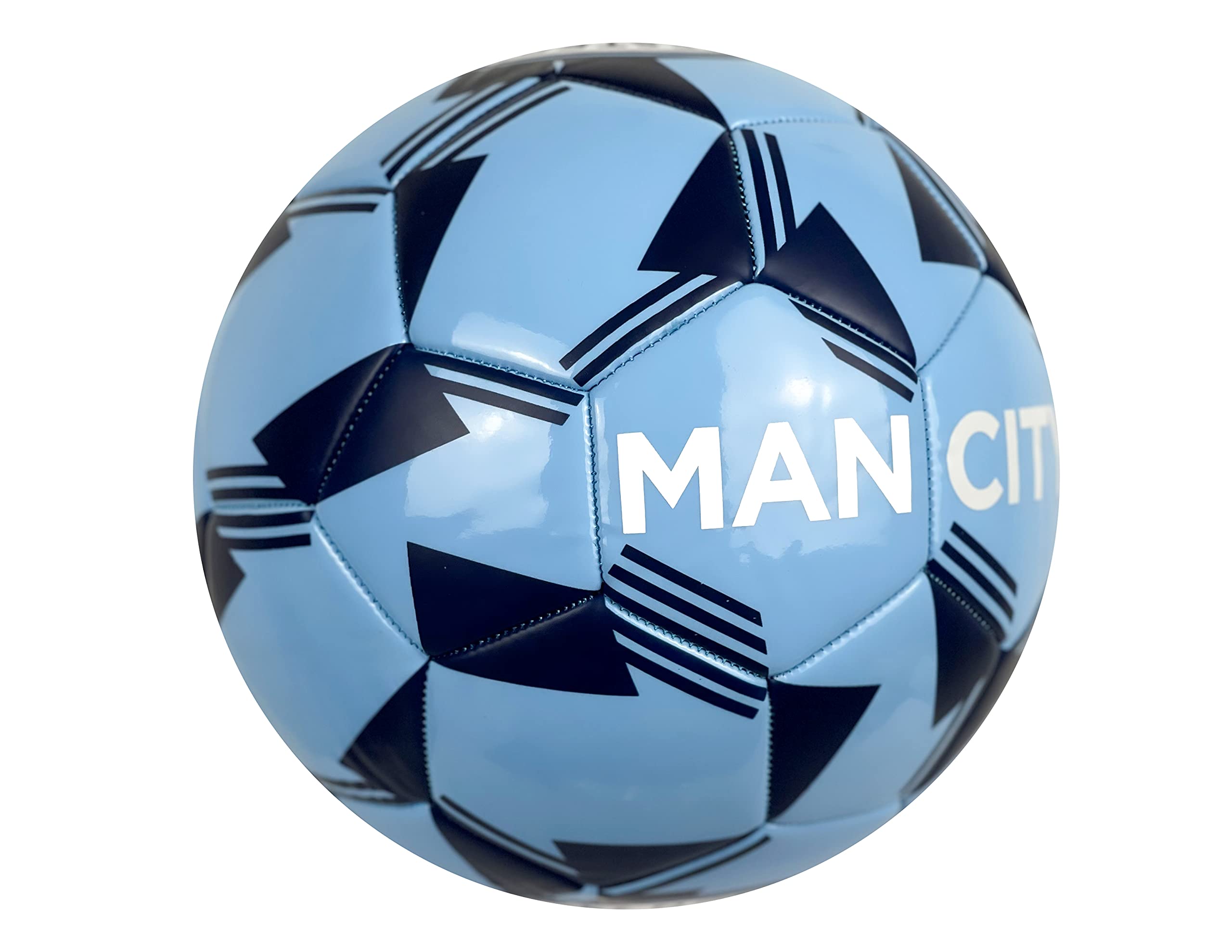 Manchester City Soccer Ball #4, Licensed M City Ball (Size 4)