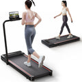 Sperax Treadmill-Walking Pad-Under Desk Treadmill-2 In 1 Folding Treadmill-Treadmills For Home-Black Red