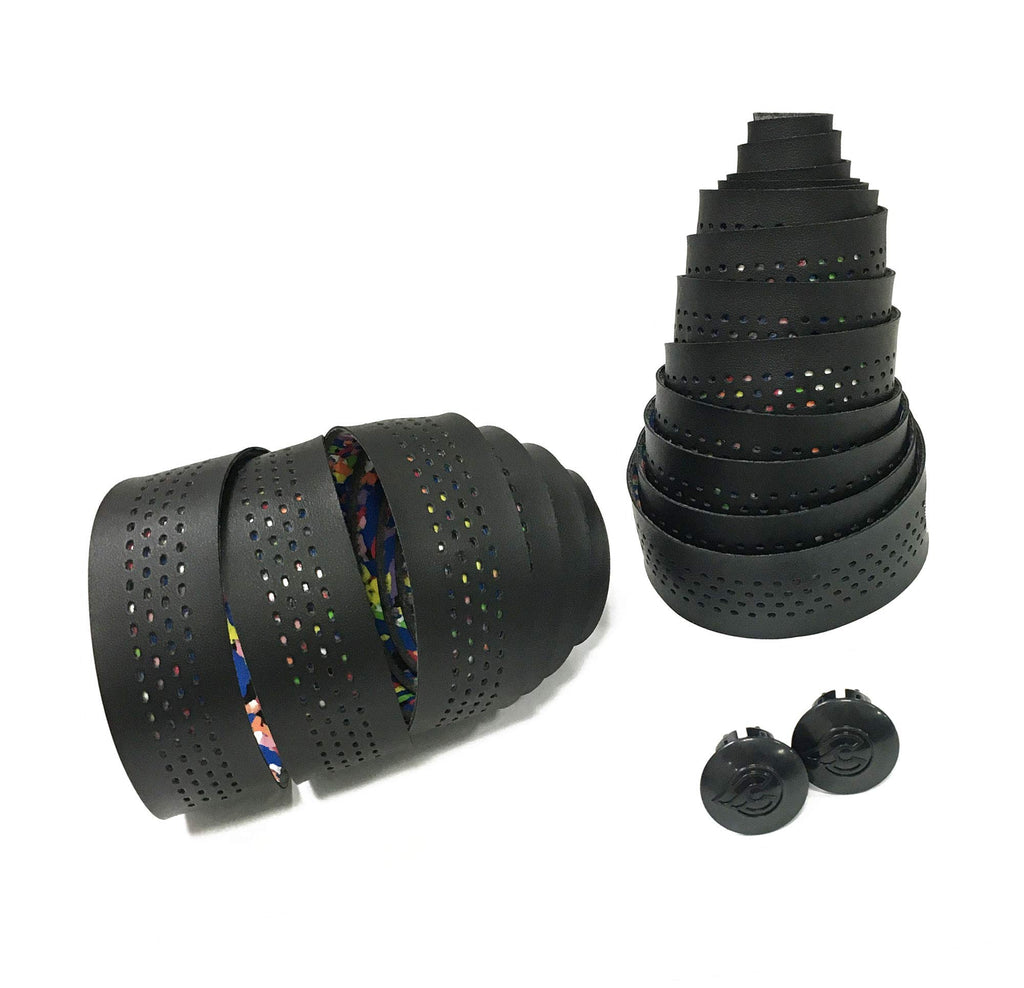 Cinelli 3D Caleido Ribbon Handlebar Tape, Black