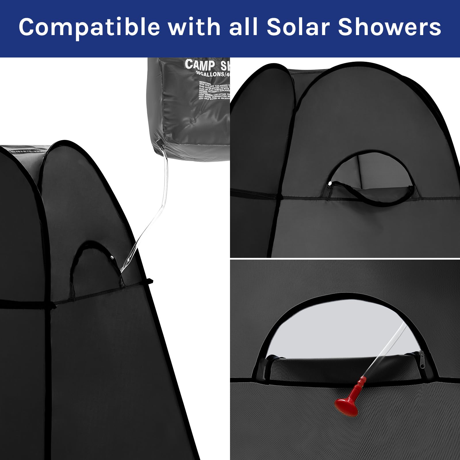 Wolfwise Pop Up Changing Tent For Beach, Camping Portable Shower Tents, Outdoor Privacy Bathroom, Change Dressing Clothes Porta
