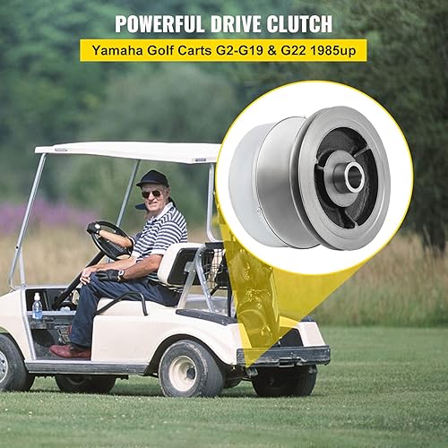Bestauto G2-G22 Primary Drive Clutch Compatible With Yamaha Golf Cart 1985+ G2 G8 G9 G14 G16 G22 4 Cycle Carts Gas Golf Cart 198