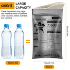 Coolrunner Disposable Urine Bags, 50 Pack Camping Pee Bags For Men Women, Disposable Urinals Vomit Bags For Travel Urinal Toilet